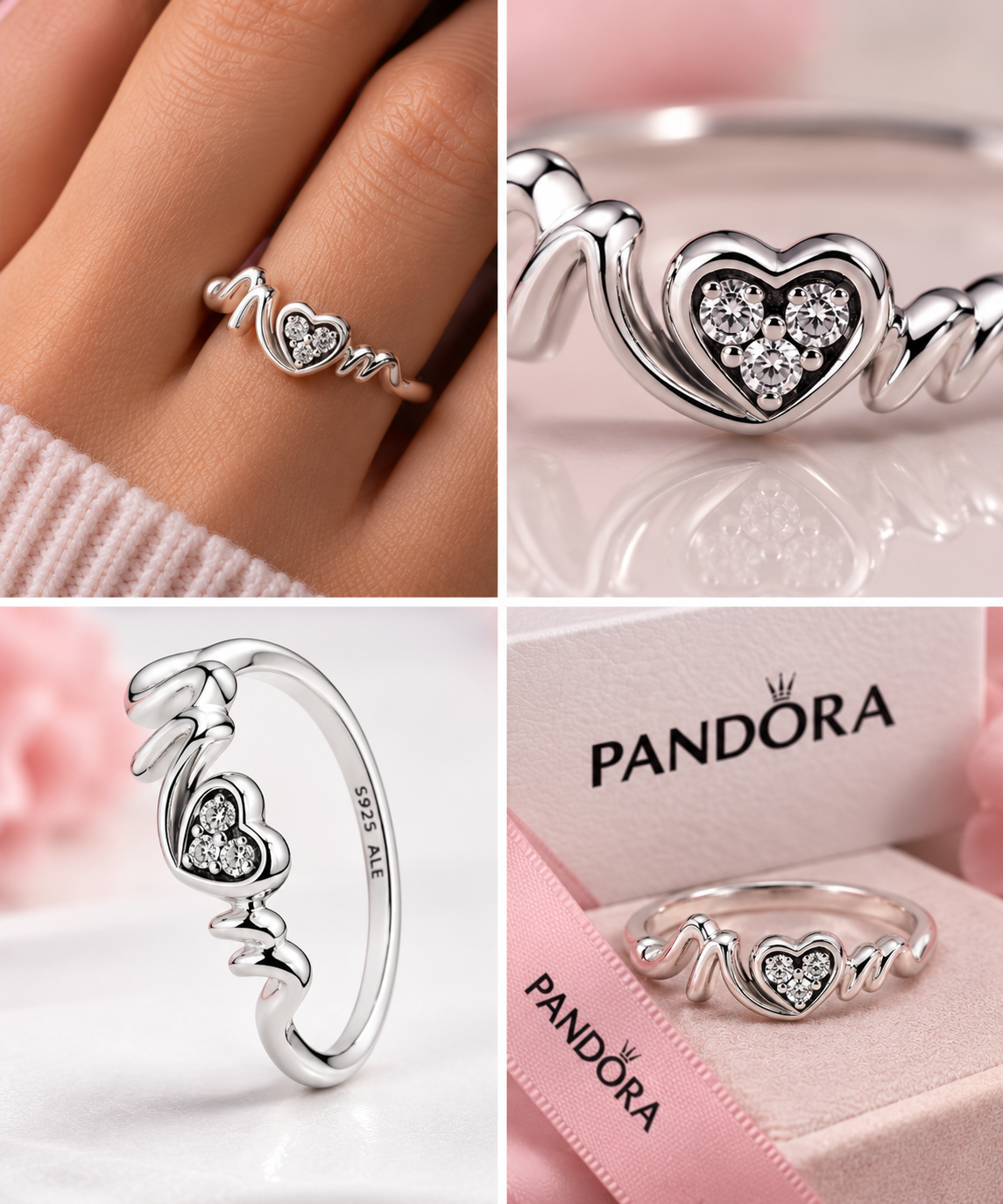 Anillo Corazón Siempre Contigo en Plata S925 ✨🤍