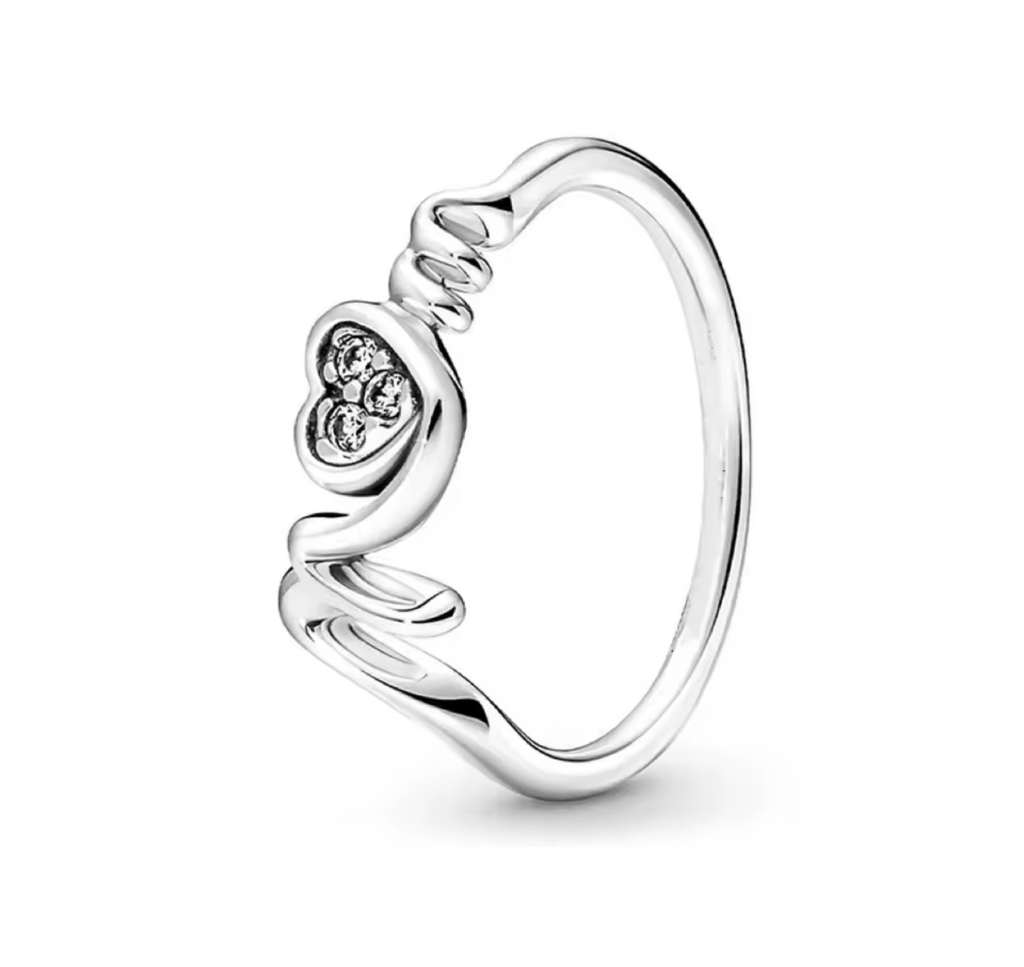 Anillo Corazón Siempre Contigo en Plata S925 ✨🤍