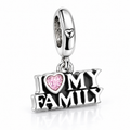 Charm plata FAMILIA