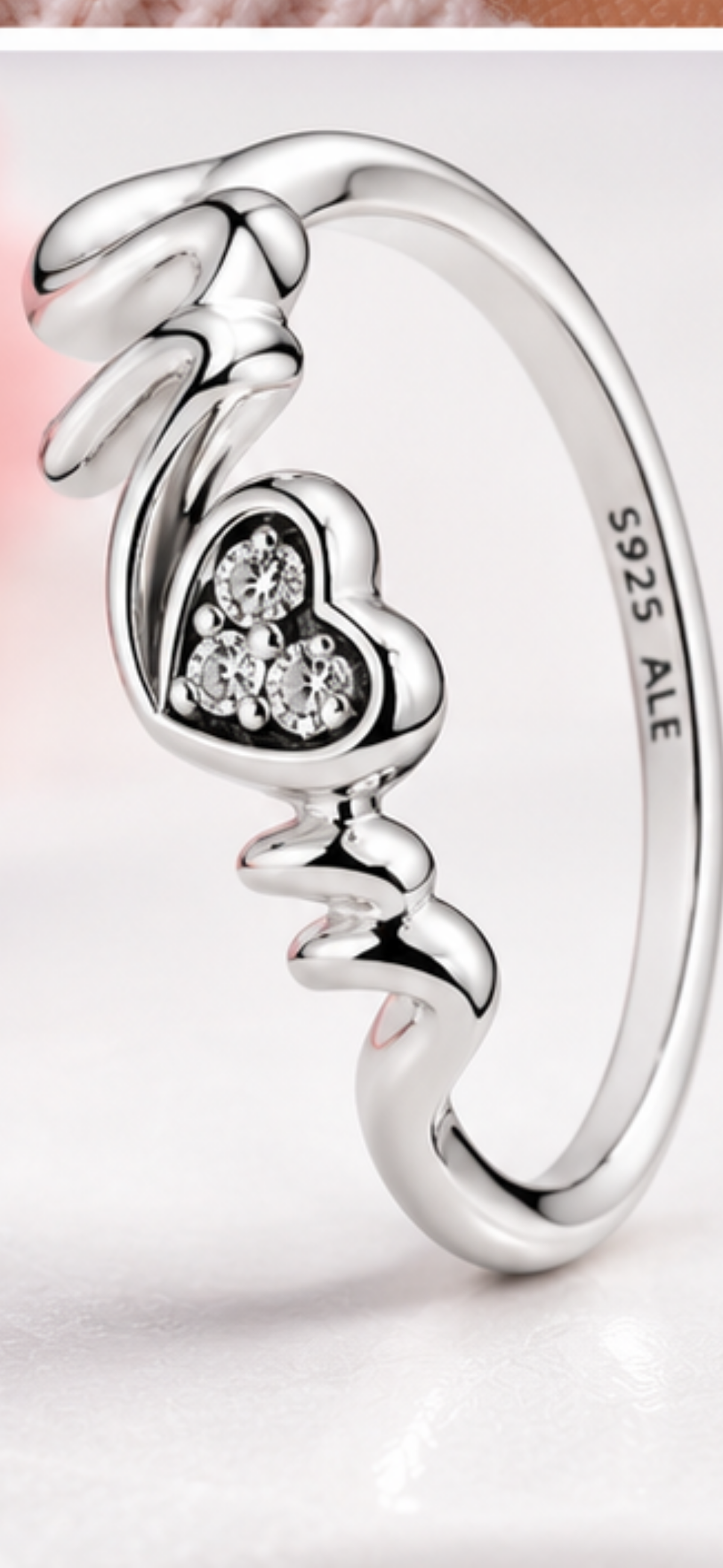 Anillo Corazón Siempre Contigo en Plata S925 ✨🤍