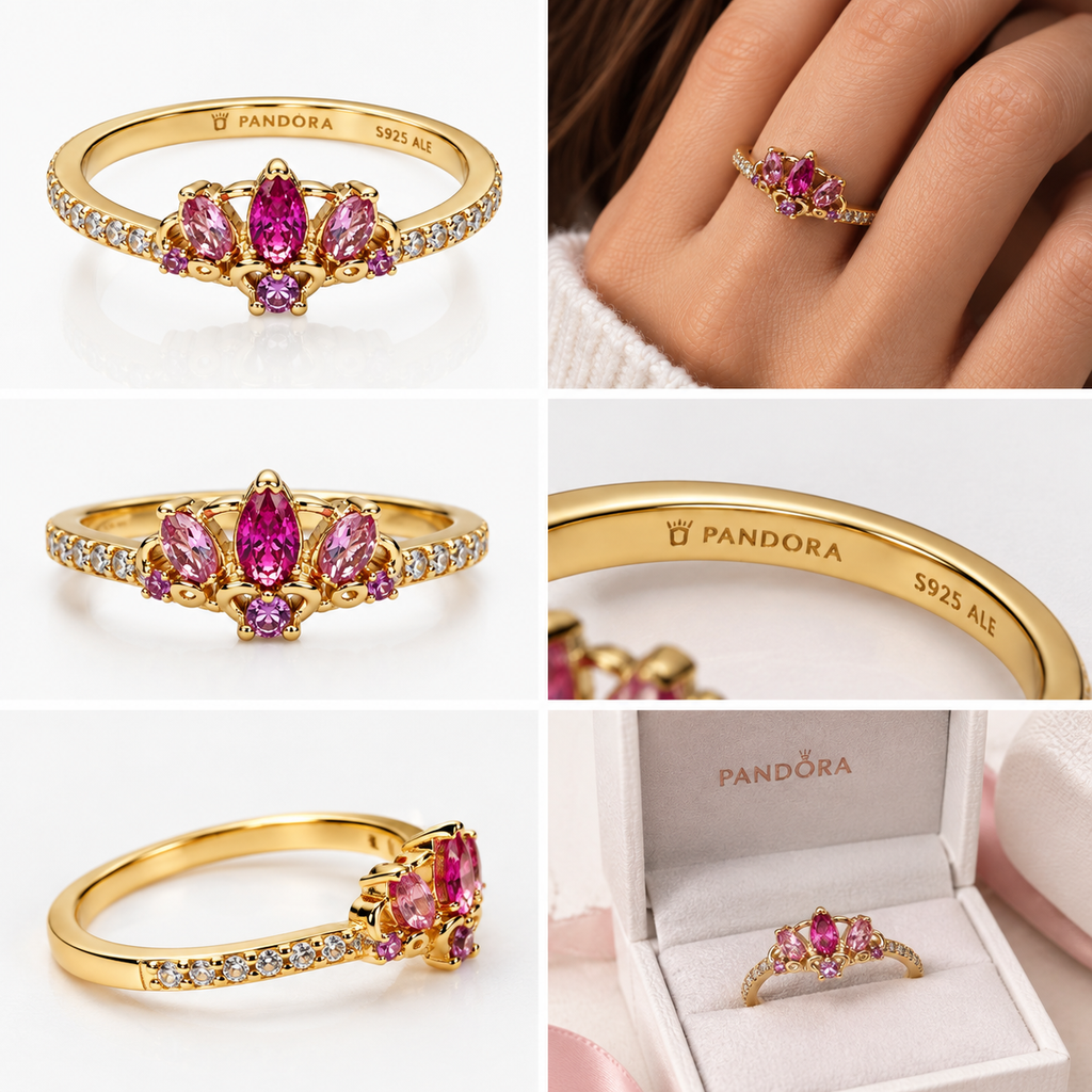 Anillo Elegante con Detalles Brillantes ✨